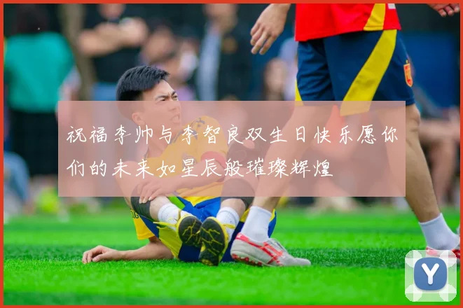 祝福李帅与李智良双生日快乐愿你们的未来如星辰般璀璨辉煌